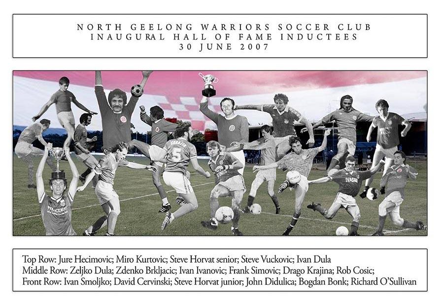North Geelong Warriors - Hall of Fame inductees 2007