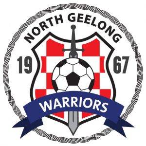 Logo of the North Geelong Warriors football/soccer club