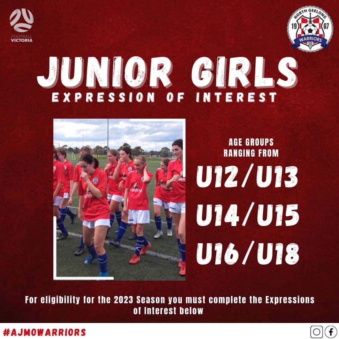 Junior Girls Expression of Interest