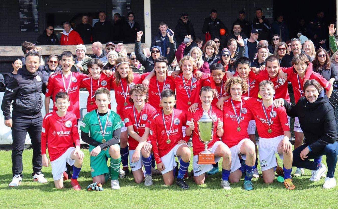 Our Under 14 NPL Boys are champions and best in state!