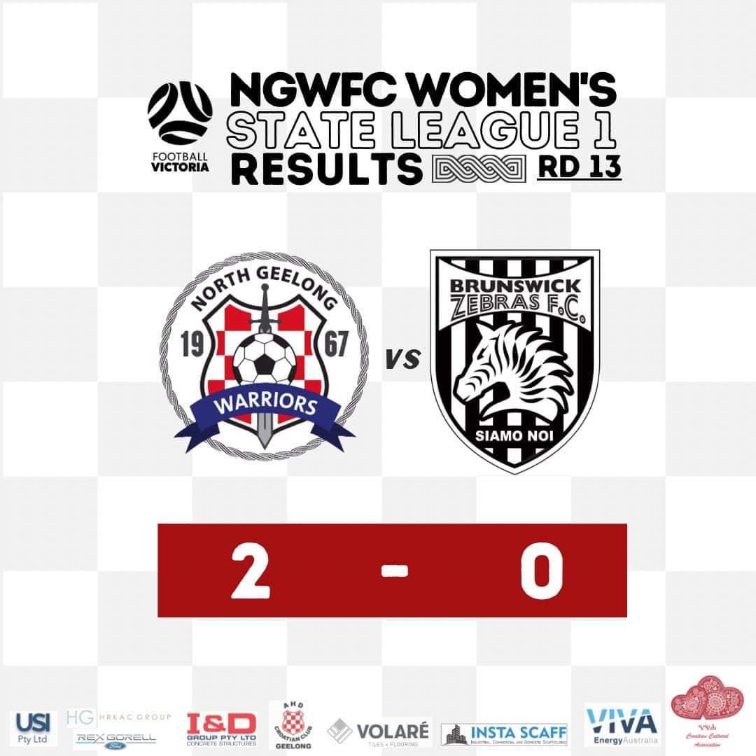 Our women win 2-0 on the weekend!