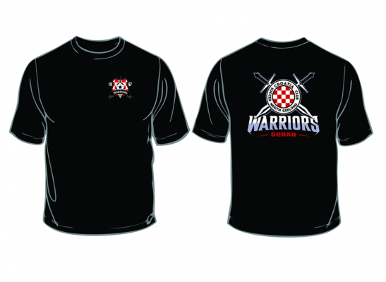 Warrior kids t-shirt